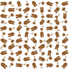 Seamless botanical design with tropical hibiscus and monstera. Perfect for vibrant summer backgrounds, wallpapers, fabric, and creative surface patterns