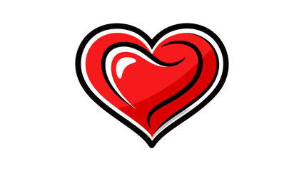 Heart Balloon Doodle Set &ndash; Whimsical Love & Flight Illustrations