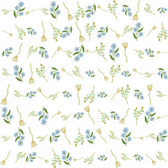 Seamless botanical design with tropical hibiscus and monstera. Perfect for vibrant summer backgrounds, wallpapers, fabric, and creative surface patterns