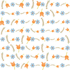 Seamless botanical design with tropical hibiscus and monstera. Perfect for vibrant summer backgrounds, wallpapers, fabric, and creative surface patterns