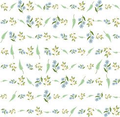 Seamless botanical design with tropical hibiscus and monstera. Perfect for vibrant summer backgrounds, wallpapers, fabric, and creative surface patterns