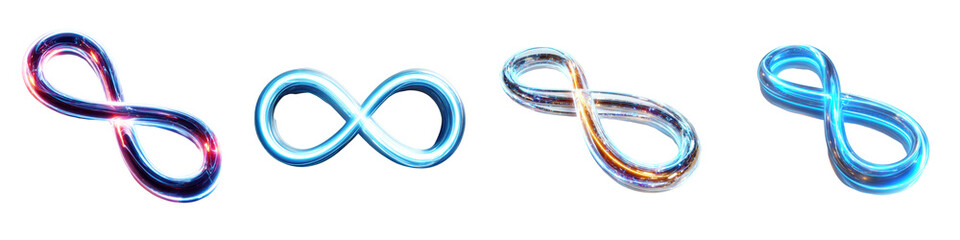 Infinity Symbol Collection: Digital Renderings of Limitless Possibilities