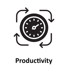 Productivity  Vector Icon which can easily modify or edit