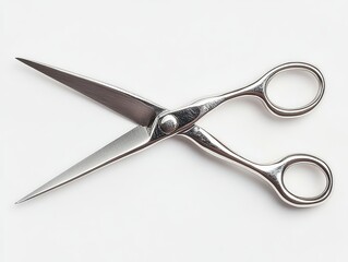 Fototapeta premium Professional Hair Cutting Shears Stainless Steel Barber Scissors Sharp Cutting Blades Hairdressing