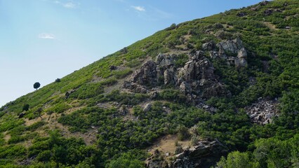 mountain landscape with blue sky © Jake