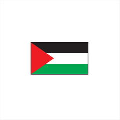 Palestinian flag, pray for its independence.