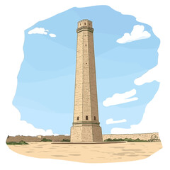 Tower in the desert