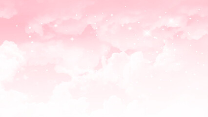 Beautiful pink sky image