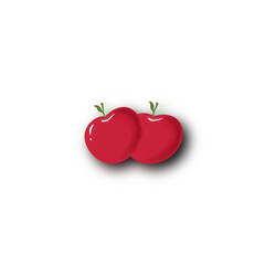 heart shaped apple