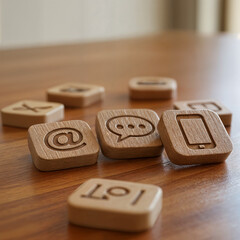  Digital Communication and Online Presence Symbols