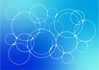 泡 波紋 水面 グラフィック 背景素材	