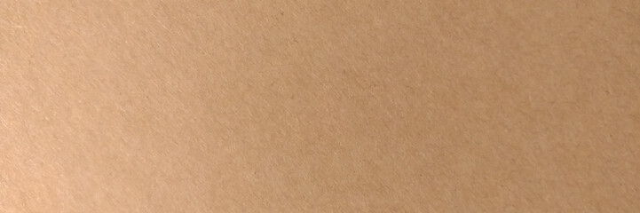 Brown paper texture background.  Panorama view photo.  Vector design.