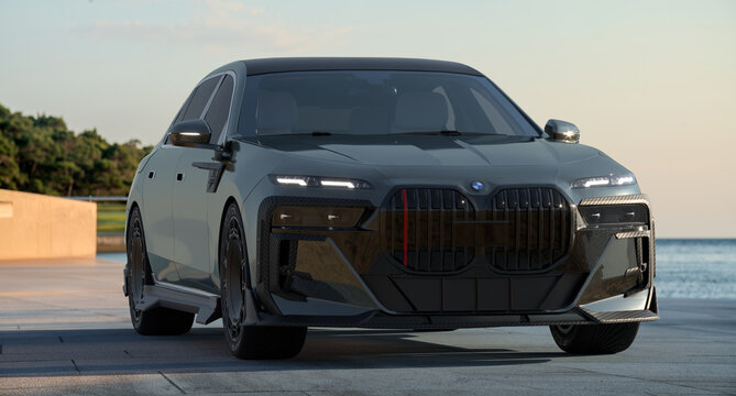 BMW 7-Series by MANSORY - Brutal Luxury Sedan .