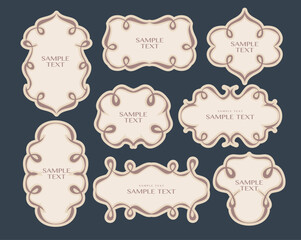 アンティーク　ビンテージ　フレーム飾り枠
