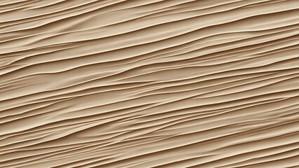 Cream beige to soft bronze gradient with horizontal ripple lines offers a grounded and premium fluidity
