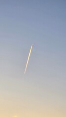 airplane in the sky