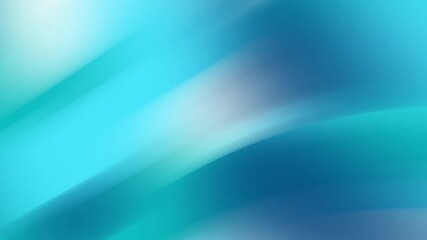 Aqua Blue Abstract Flow Background - Dynamic Looping Motion Graphic