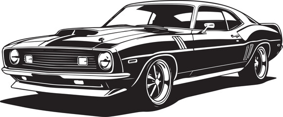 Set of Modern Sport Car Silhouettes - Automotive Vector Collection