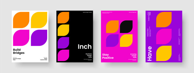 Geometric Report Layout. Isolated Flyer Design. Creative Book Cover Template. Poster. Brochure. Business Presentation. Banner. Background. Pamphlet. Portfolio. Journal. Leaflet. Brand Identity