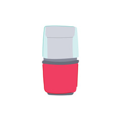 herbs spice grinder cartoon vector illustration