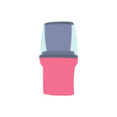 ceramic spice grinder cartoon vector illustration