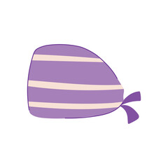 reusable surgical cap cartoon vector illustration