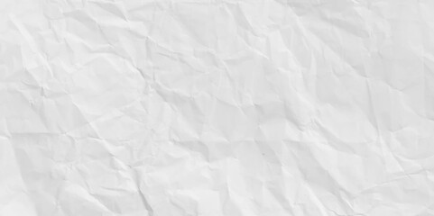 Crumpled white paper texture - abstract background. 