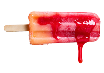 Cool popsicle PNG isolated on a transparent background for summer-themed artwork.