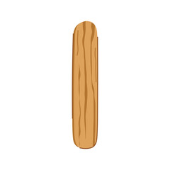 disposable tongue depressor cartoon vector illustration