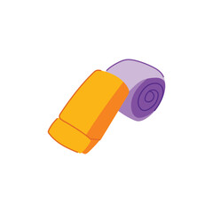 stop tourniquet emergency care cartoon vector illustration