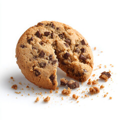 Cookie delight with chocolate chips, making everyone feel gleeful