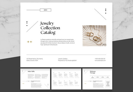 Black And Brown Jewelry Catalog