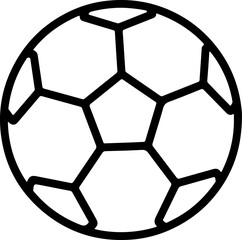 Simple black and white line drawing of a person in silhouette