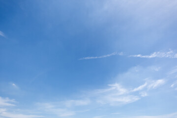 clear blue sky background,clouds with background, Blue sky background with tiny clouds. White...