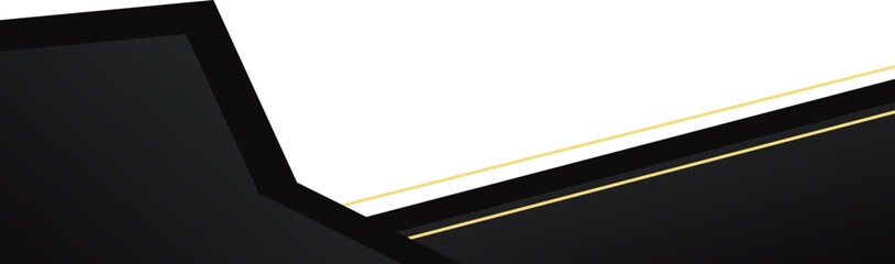 Luxury Geometric Footer