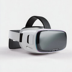 Fototapeta premium VR headset isolated shows futuristic technological promise