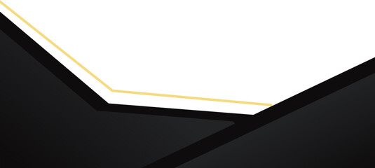 Luxury Geometric Footer