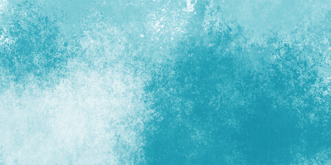 Blue abstract wall texture with faded grunge brushwork

