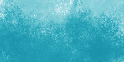 Blue abstract wall texture with faded grunge brushwork

