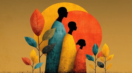 Obraz premium Concept intergenerational equity fairness resource distribution legacy stewardship sustainable opportunity inheritance justice continuity generational dialogue