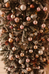 Elegant Christmas Tree Ornaments Colorful decorations that add joy and brightness to homes,...
