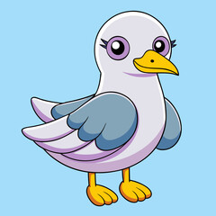 bird, cartoon, animal, vector, illustration, blue, chicken, nature, character, funny, twitter, duck, icon, cute, beak, tweet, happy, white, isolated, baby, hen, wings, art, wing, fun
