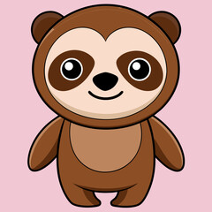 bear, cartoon, animal, teddy, toy, vector, illustration, baby, brown, teddy bear, dog, love, character, smile, mammal, fun, funny, child, isolated, cute, art, sweet, wild, fur, childhood