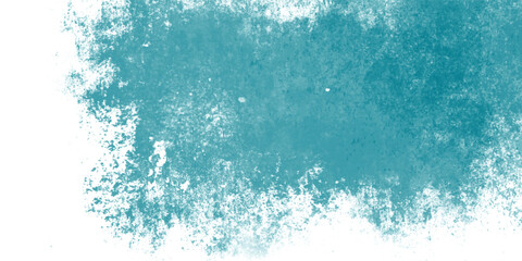 Grunge background in artistic blue paint strokes

