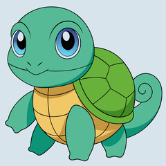 funny turtle cartoon