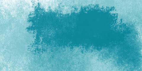 Artistic grunge paint texture with abstract blue gradient

