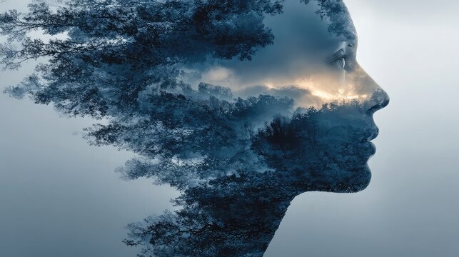 Concept self psychology identity awareness reflection personal growth emotional health behavioral patterns memory change subconscious mental understanding