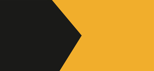 A minimalist geometric animation featuring a dynamic transition between a black and yellow color, creating a modern and abstract visual effect