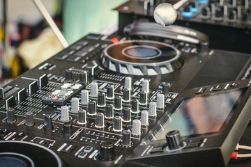 Console for dj set