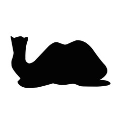 camel silhouette vector